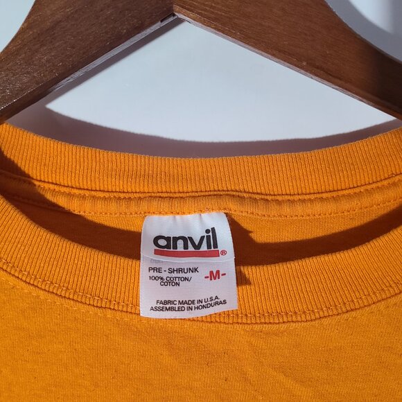 Vintage Tennessee Vols "Hey Spurrier , Up Yours!" Orange Medium T-Shirt - Picture 3 of 5